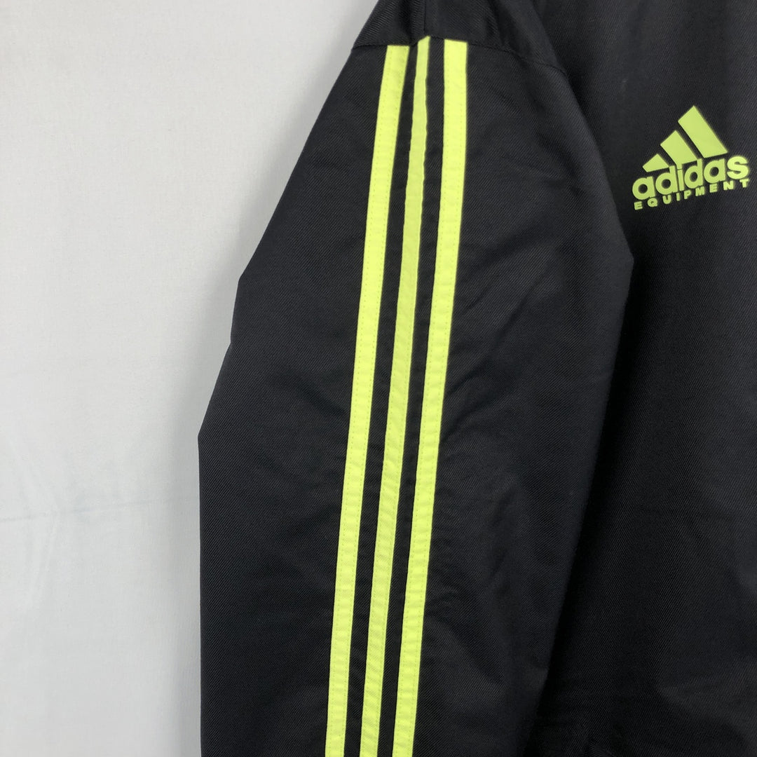 90'S Adidas Equipment nylon jacket, men's size XL equivalent, vintage. Nylon black type Vintage Second Hand