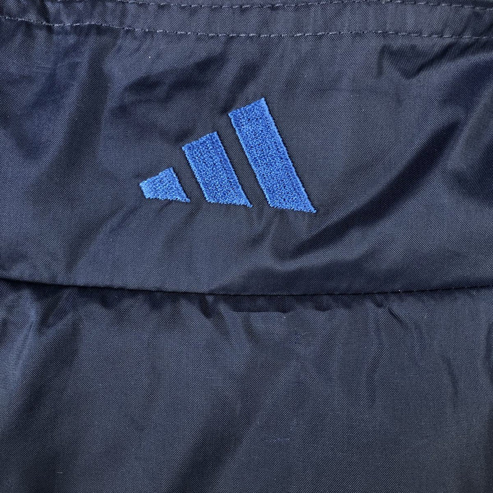 Vintage 90s-00'S Adidas nylon jacket, men's size XL Nylon navy blue type Vintage Second Hand
