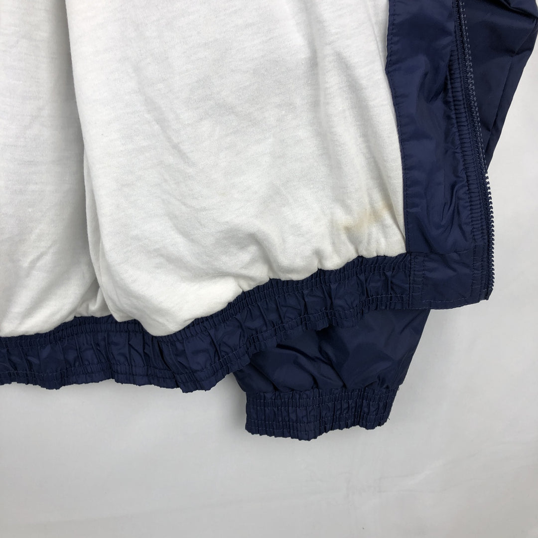 Vintage 90s-00'S Adidas nylon jacket, men's size XL Nylon navy blue type Vintage Second Hand