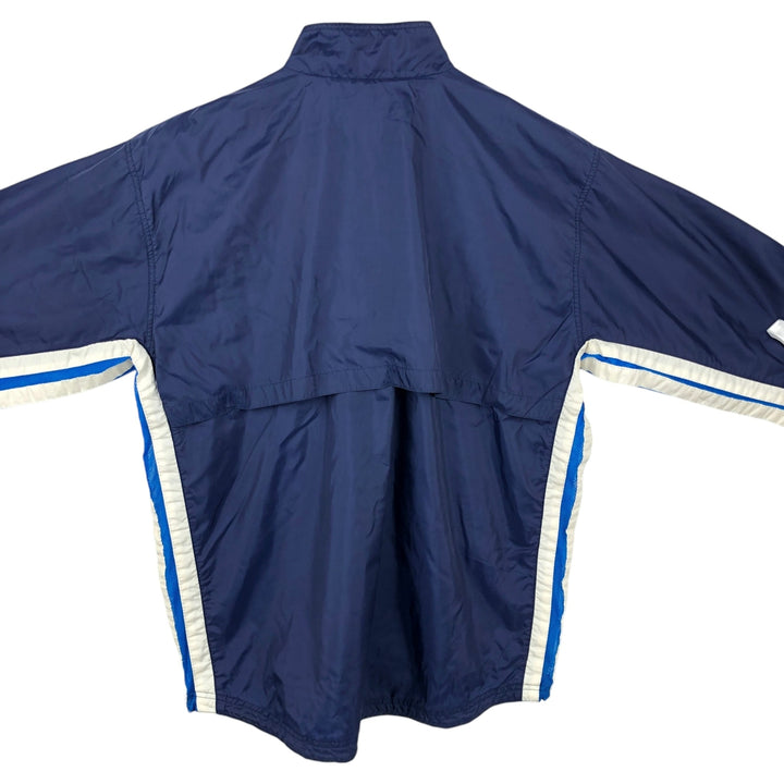 90s-00'S Adidas half-zip warm-up pullover, men's size L (approx.) unclear navy blue type Vintage Second Hand