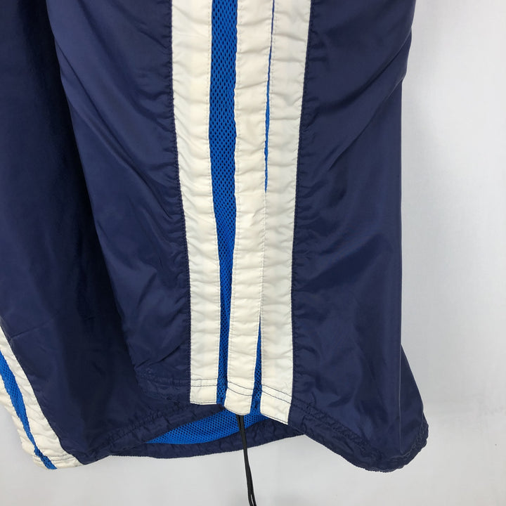 90s-00'S Adidas half-zip warm-up pullover, men's size L (approx.) unclear navy blue type Vintage Second Hand