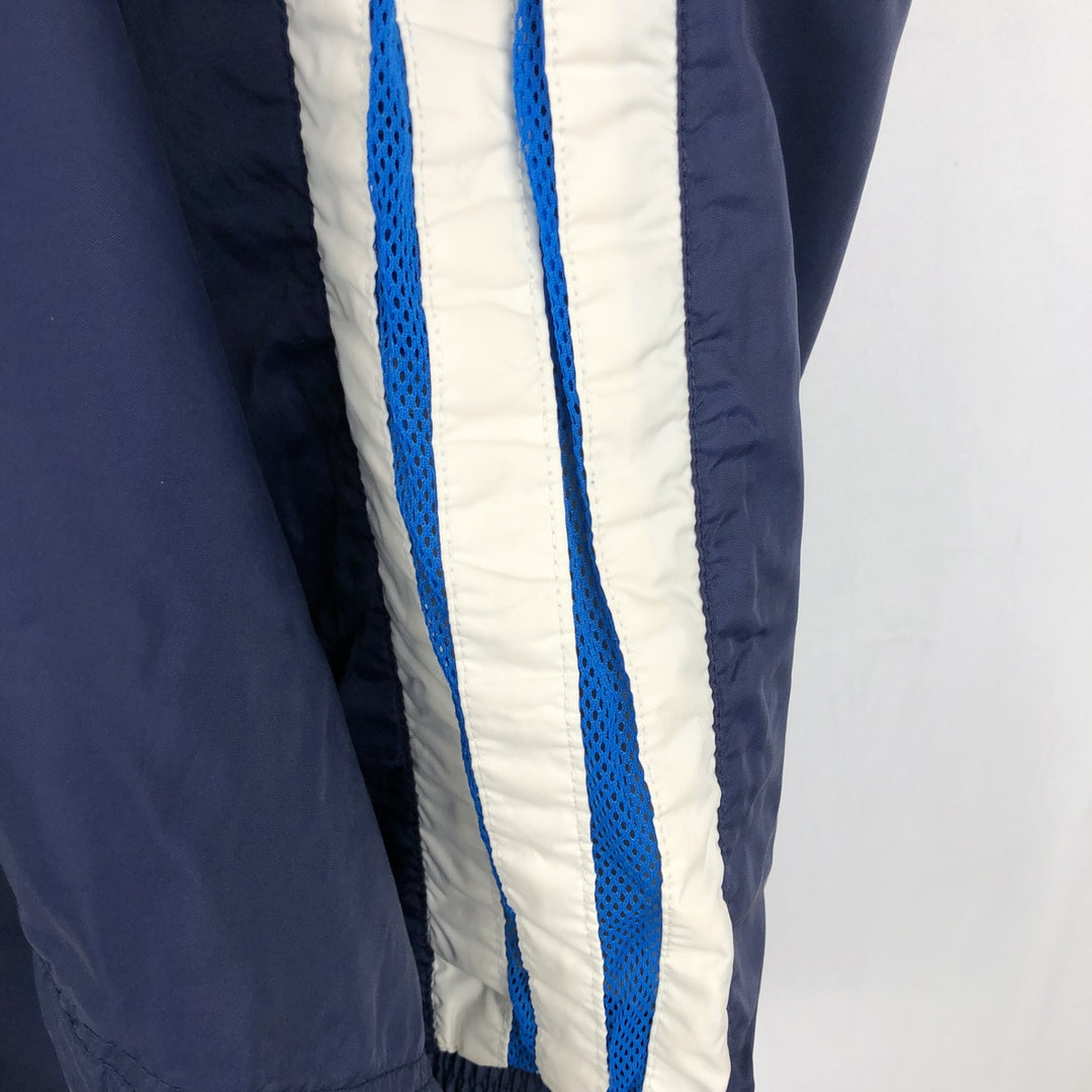90s-00'S Adidas half-zip warm-up pullover, men's size L (approx.) unclear navy blue type Vintage Second Hand