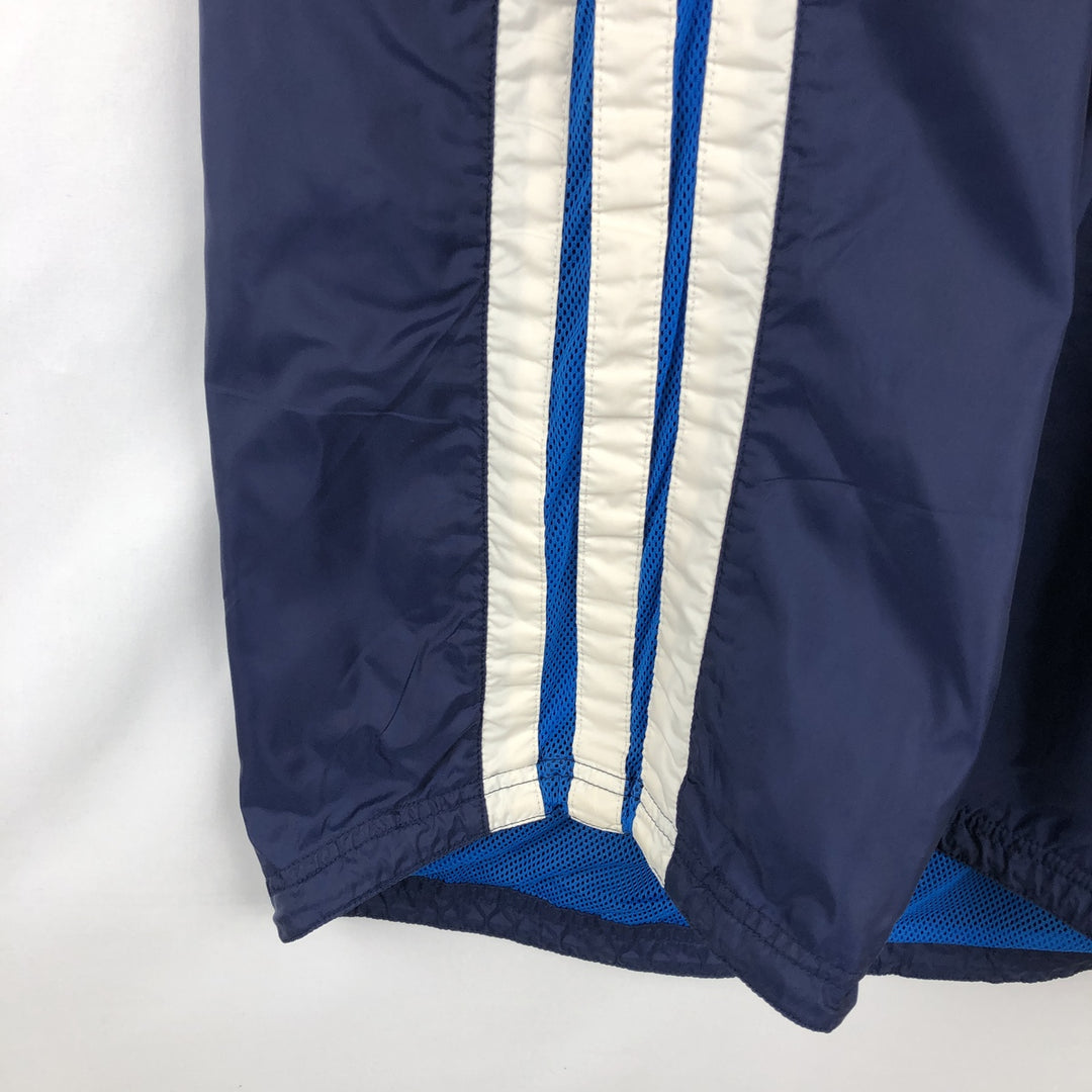 90s-00'S Adidas half-zip warm-up pullover, men's size L (approx.) unclear navy blue type Vintage Second Hand