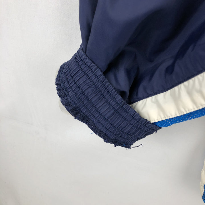 90s-00'S Adidas half-zip warm-up pullover, men's size L (approx.) unclear navy blue type Vintage Second Hand