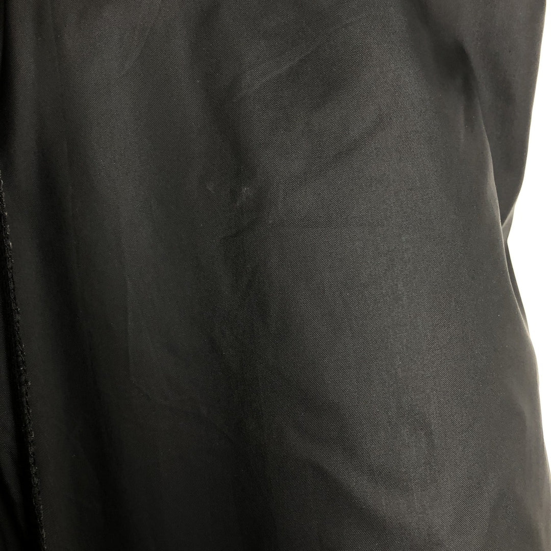 Vintage 80s-90'S Adidas nylon jacket with back logo, size L, men's Nylon black type Vintage Second Hand