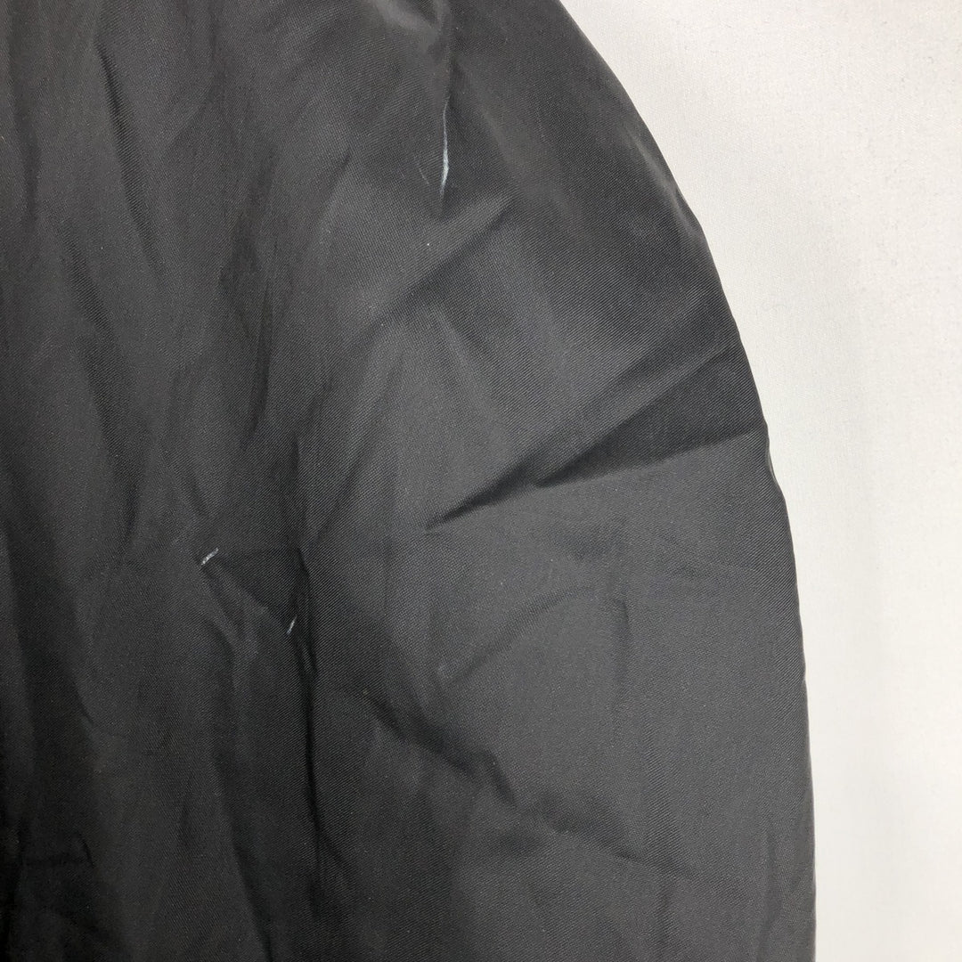 Vintage 80s-90'S Adidas nylon jacket with back logo, size L, men's Nylon black type Vintage Second Hand