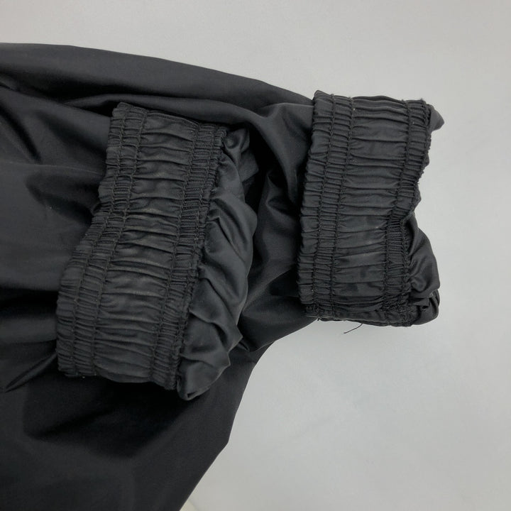 Vintage 80s-90'S Adidas nylon jacket with back logo, size L, men's Nylon black type Vintage Second Hand