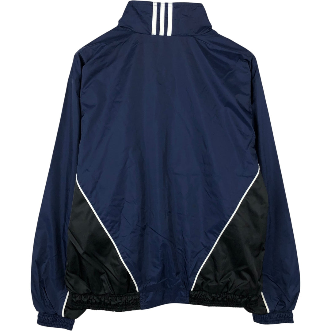 90s~00'S Adidas nylon jacket, men's size M Nylon navy blue type Vintage Second Hand