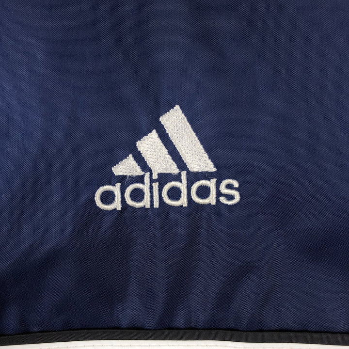 90s~00'S Adidas nylon jacket, men's size M Nylon navy blue type Vintage Second Hand