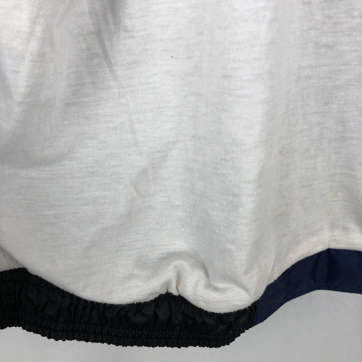 90s~00'S Adidas nylon jacket, men's size M Nylon navy blue type Vintage Second Hand