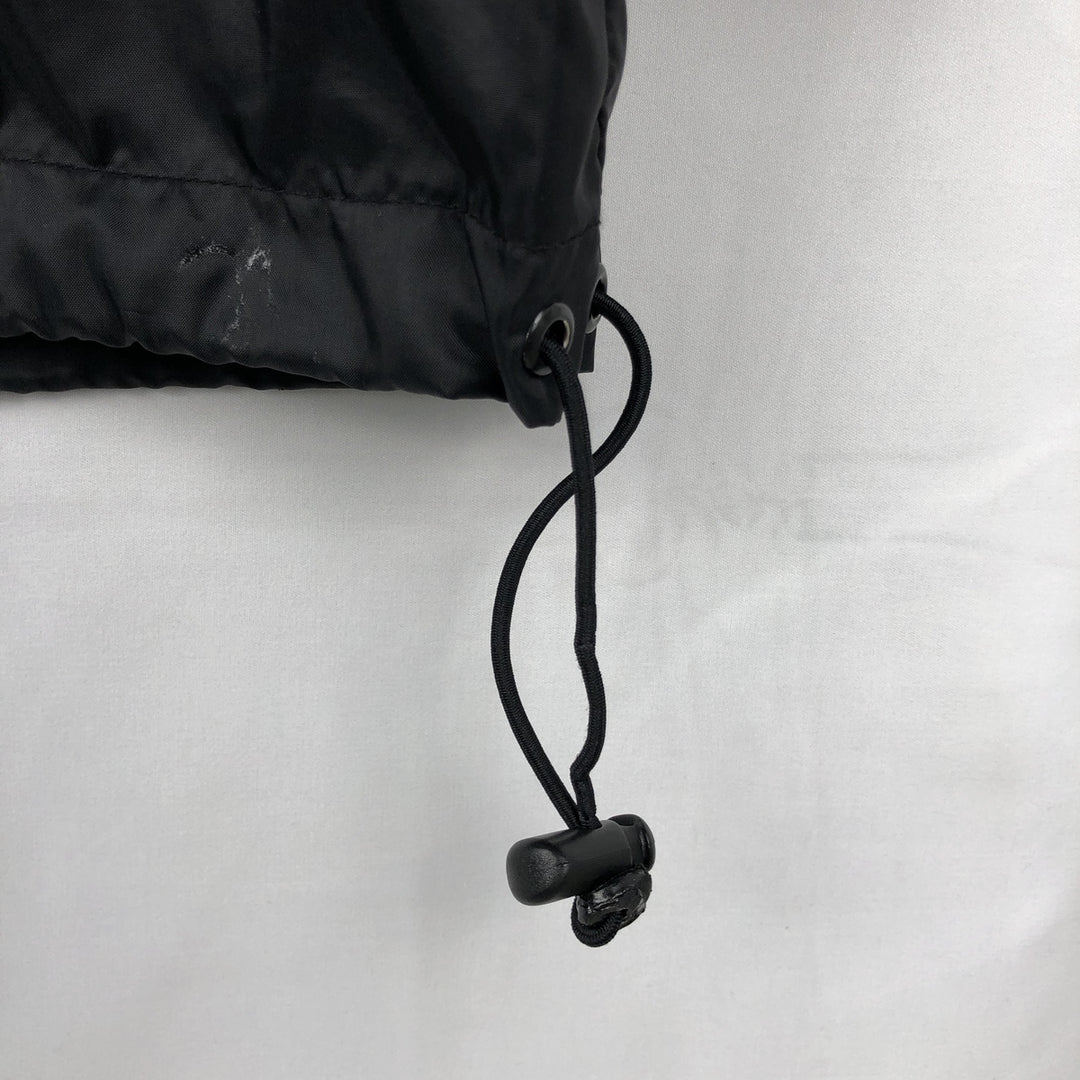 90'S Vintage Nike Anorak Jacket, Men's Size L Nylon black type Vintage Second Hand