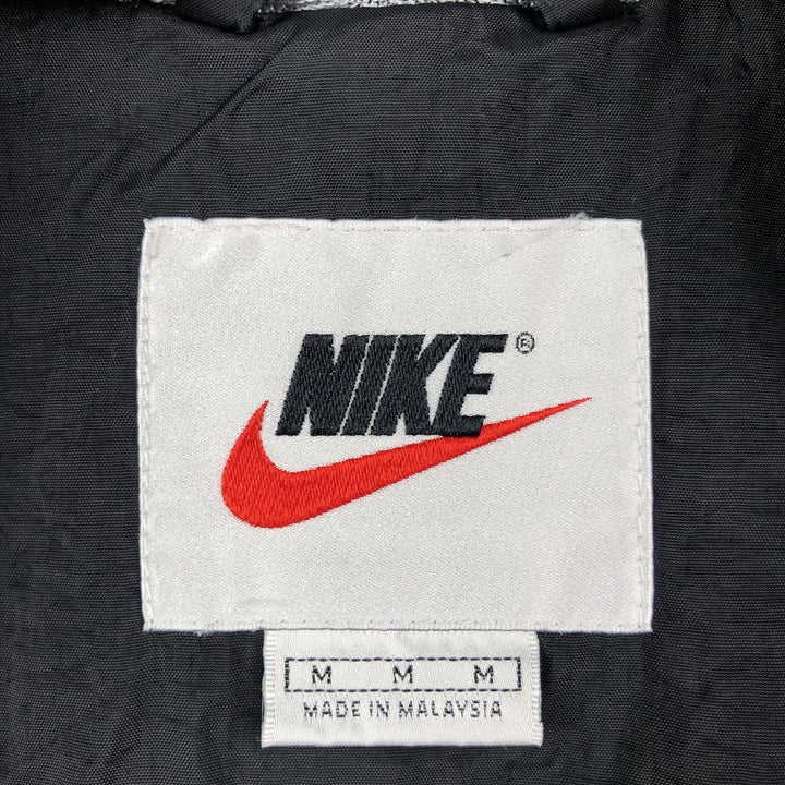 90'S Nike Half-Zip Nylon Hoodie, Men's Size M (approx.), Vintage Nylon black type Vintage Second Hand