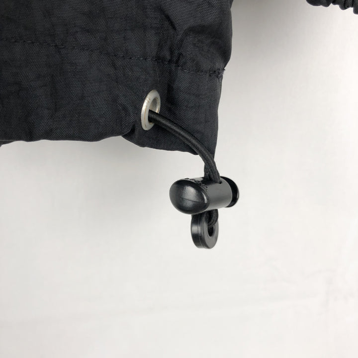 90'S Nike Half-Zip Nylon Hoodie, Men's Size M (approx.), Vintage Nylon black type Vintage Second Hand