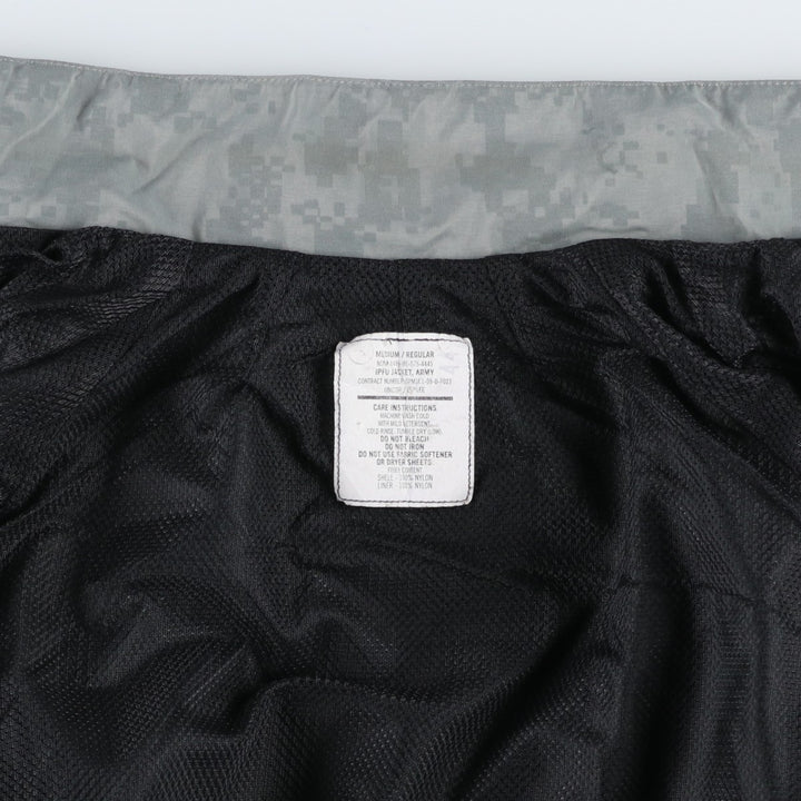 Authentic US Army IPFU Training Jacket, ACU, Digital Camo, Nylon Jacket, Made in USA, Medium, from the 2000s Nylon gray type Vintage Second Hand
