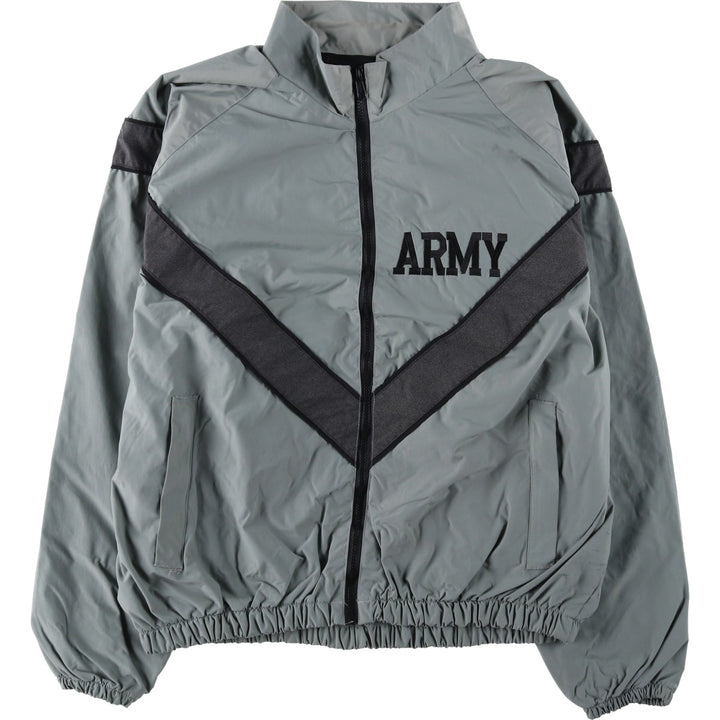 00'S USARMY IPFU Training Jacket Nylon Jacket Made in USA LARGE Nylon gray type Vintage Second Hand