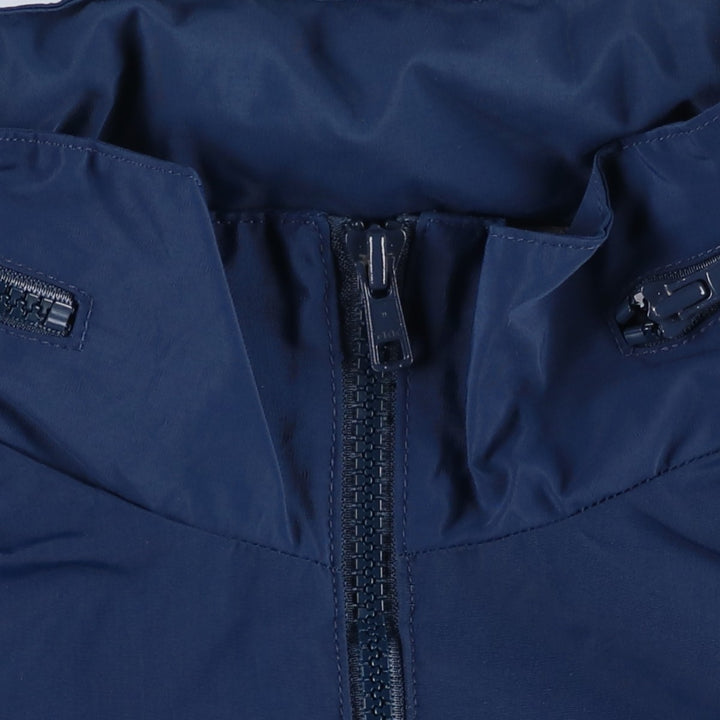 00'S US Military USAIR FORCE SKILCRAFT PTU Training Jacket Nylon Jacket Made in USA LARGE Nylon navy blue type Vintage Second Hand
