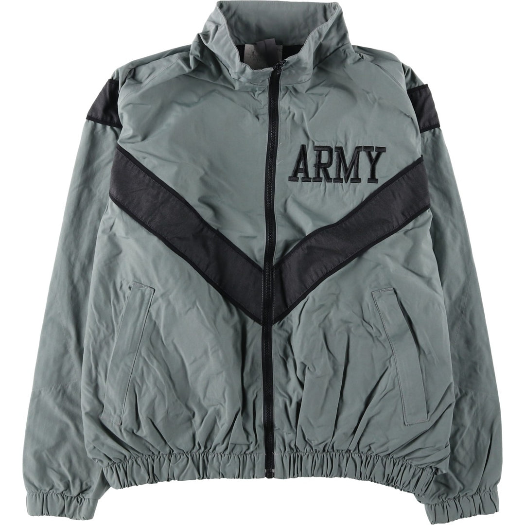 US Army Training Jacket, Nylon Jacket, Men's Size XL unclear gray type Vintage Second Hand