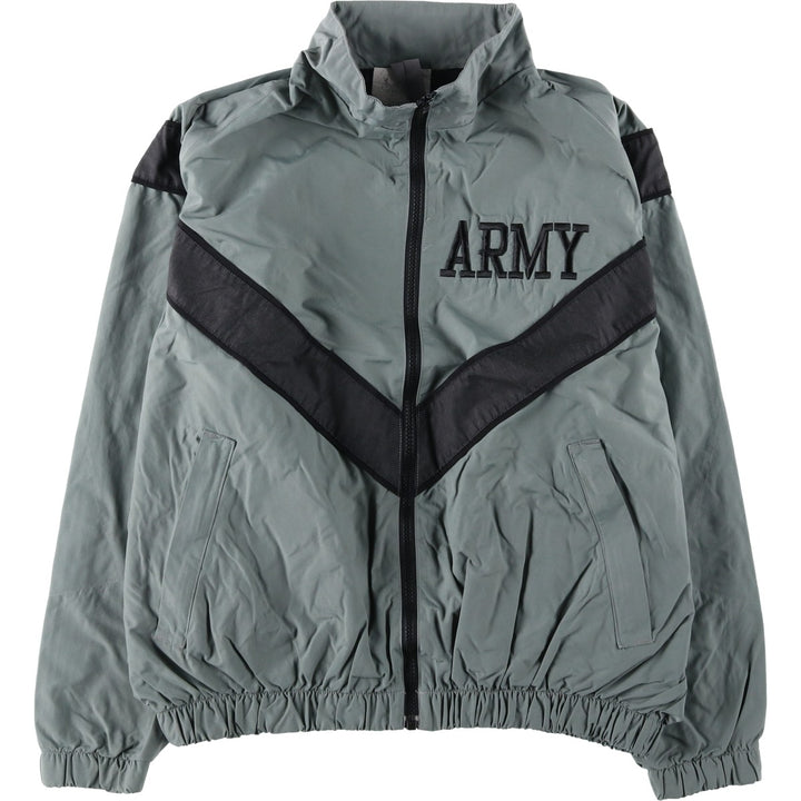 US Army Training Jacket, Nylon Jacket, Men's Size XL unclear gray type Vintage Second Hand