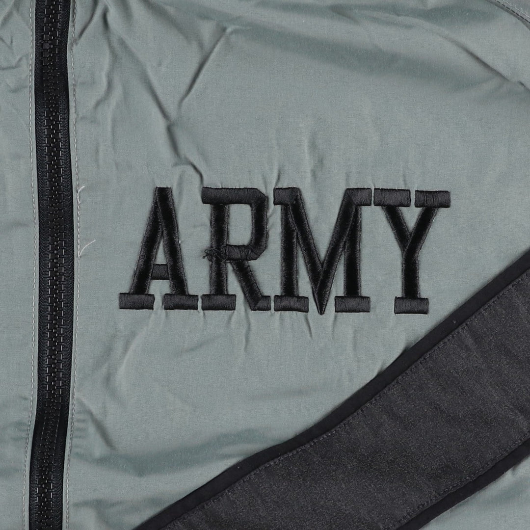 US Army Training Jacket, Nylon Jacket, Men's Size XL unclear gray type Vintage Second Hand