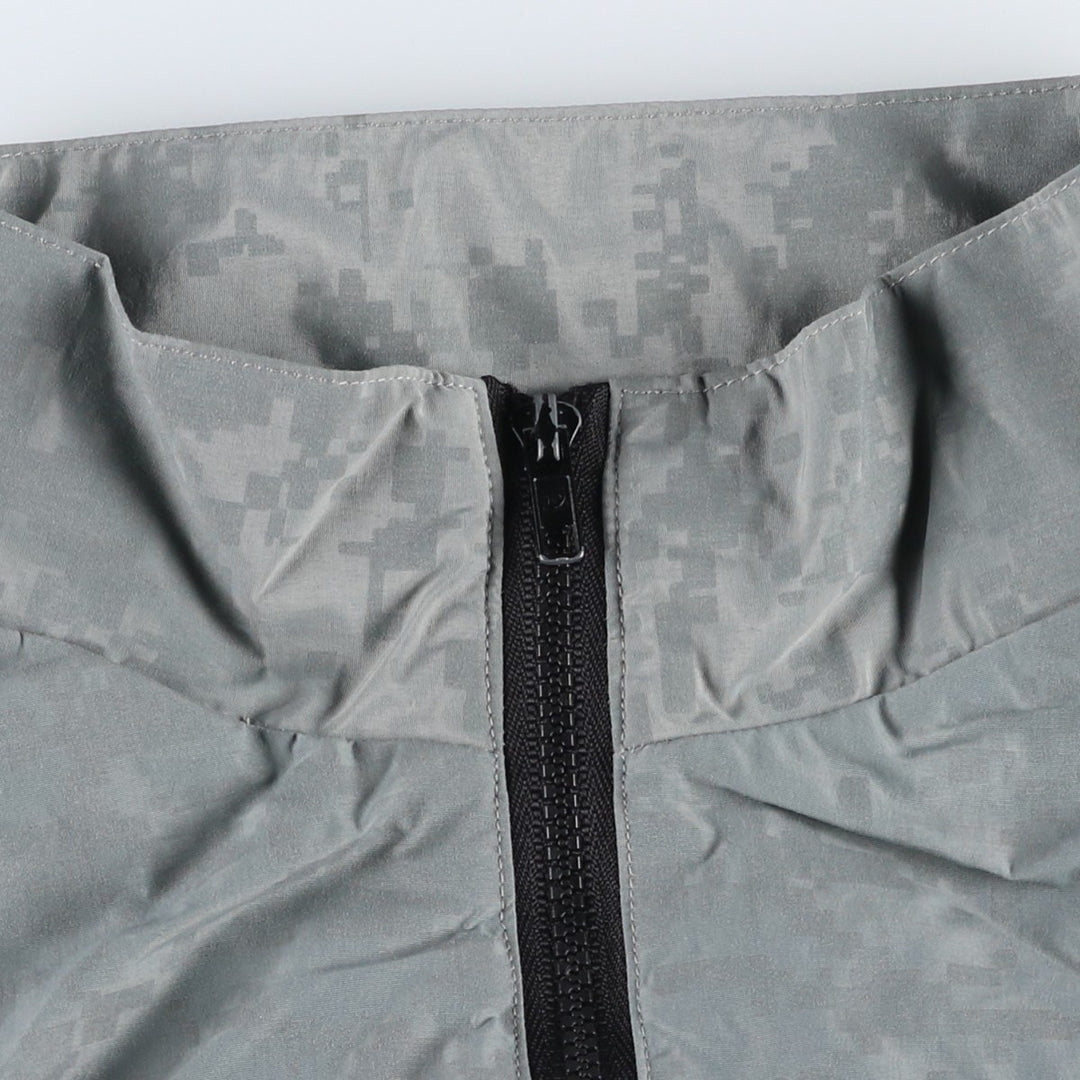 Genuine US Army IPFU Training Jacket, Camouflage Pattern ACU Digital Camo Nylon Jacket, Made in USA, Medium Size Nylon gray type Vintage Second Hand