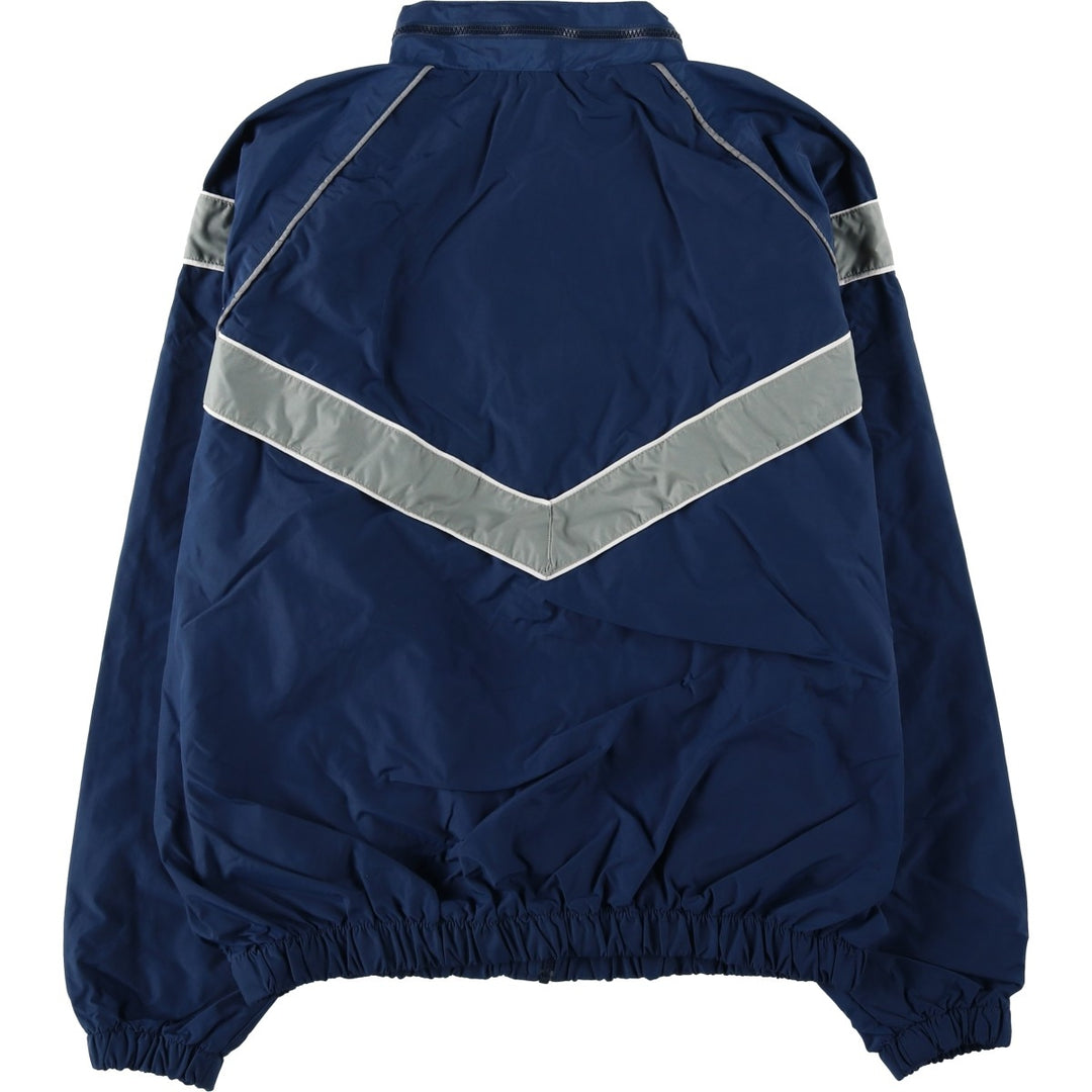 00'S US Military USAIR FORCE SKILCRAFT PTU Training Jacket Nylon Jacket Made in USA X-LARGE Nylon navy blue type Vintage Second Hand