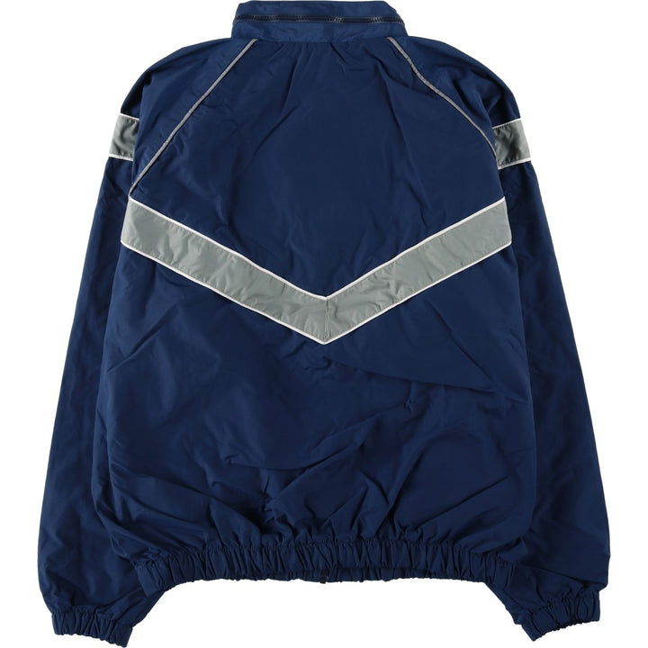 00'S US Military USAIR FORCE SKILCRAFT PTU Training Jacket Nylon Jacket Made in USA X-LARGE Nylon navy blue type Vintage Second Hand