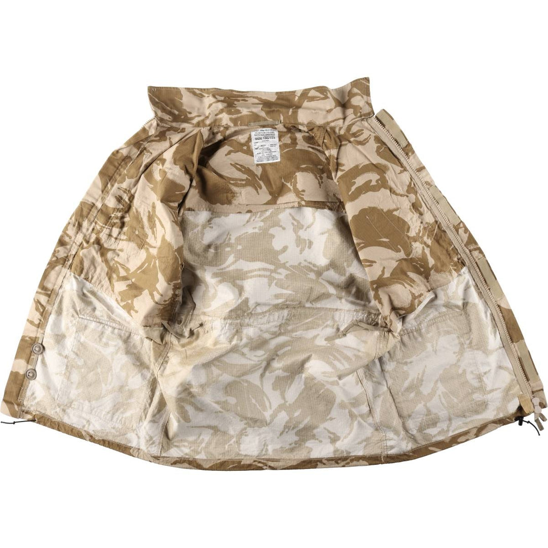 British Army Camouflage Pattern DPM Camo Military Field Jacket 190 unclear Khaki type brown Vintage Second Hand