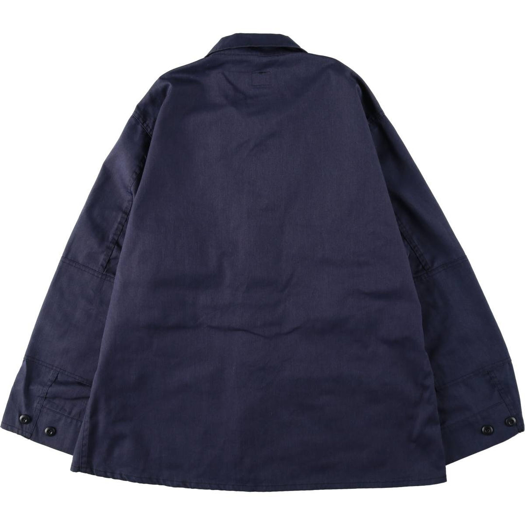 US Military BDU Jacket, X-LARGE REGULAR (equivalent to men's XL) cotton navy blue type Vintage Second Hand