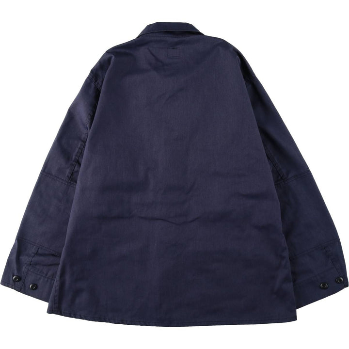 US Military BDU Jacket, X-LARGE REGULAR (equivalent to men's XL) cotton navy blue type Vintage Second Hand