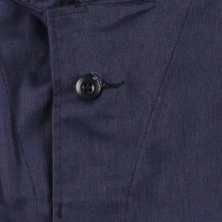 US Military BDU Jacket, X-LARGE REGULAR (equivalent to men's XL) cotton navy blue type Vintage Second Hand