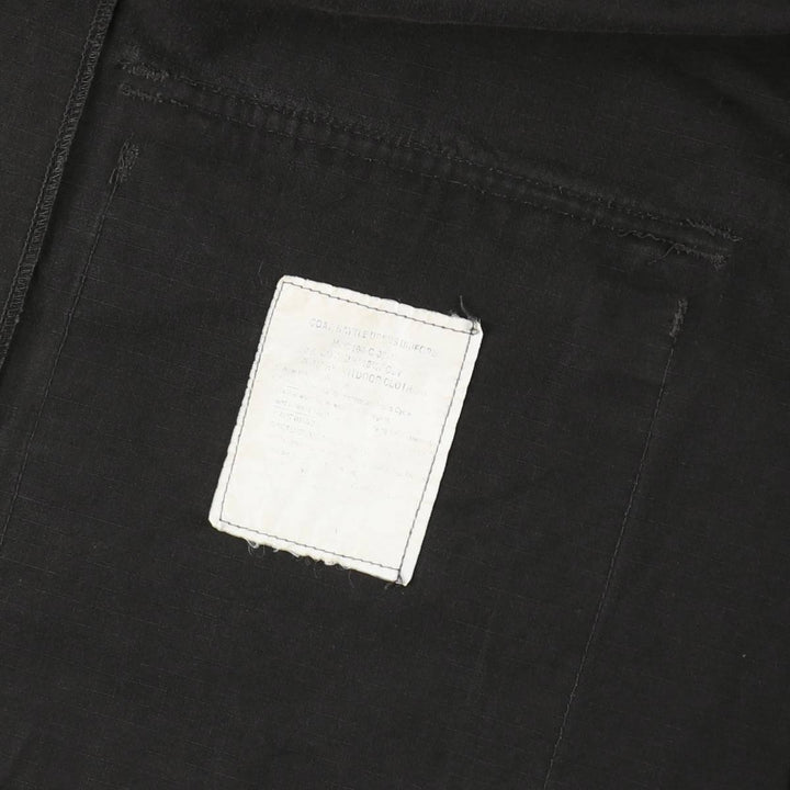 Ripstop BDU Military Jacket, Men's Size L (approx.) unclear black type Vintage Second Hand