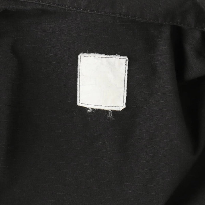 Ripstop BDU Military Jacket, Men's Size L (approx.) unclear black type Vintage Second Hand
