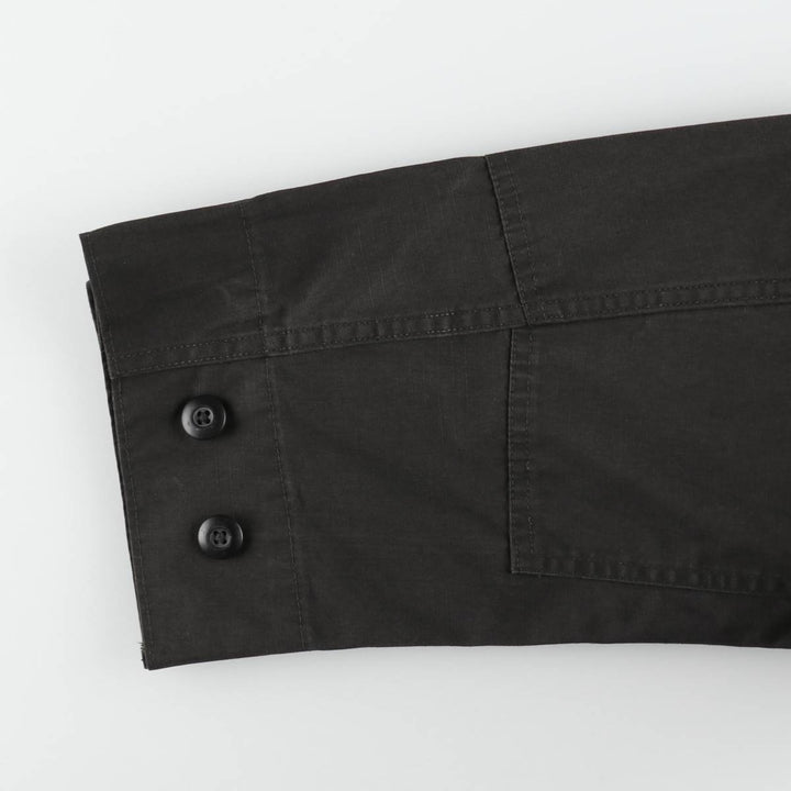 Ripstop BDU Military Jacket, Men's Size L (approx.) unclear black type Vintage Second Hand