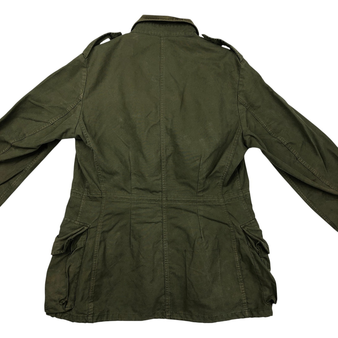 Canadian Army Combat Jacket, Men's Size L (approx.) unclear Khaki type Vintage Second Hand