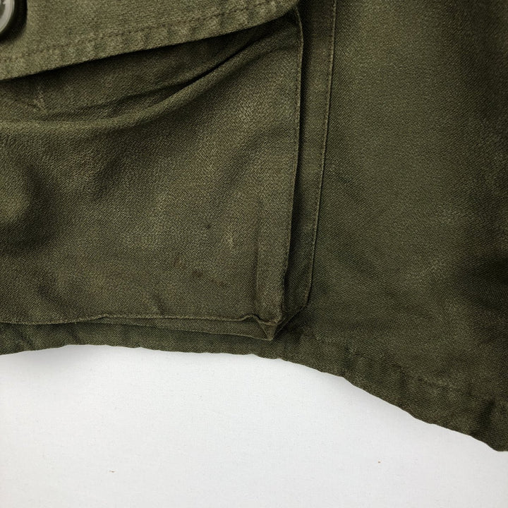 Canadian Army Combat Jacket, Men's Size L (approx.) unclear Khaki type Vintage Second Hand