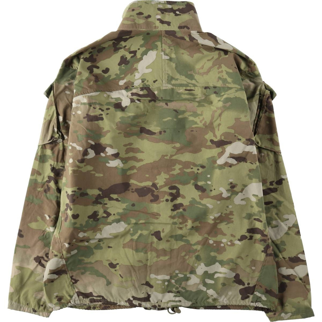 Genuine US military issue, Multicam camouflage pattern, military Gore-Tex parka, made in USA, MEDIUM REGULAR (equivalent to men's M). Nylon Khaki type Vintage Second Hand