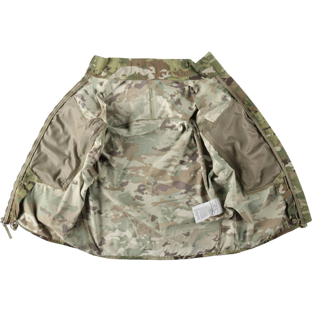 Genuine US military issue, Multicam camouflage pattern, military Gore-Tex parka, made in USA, MEDIUM REGULAR (equivalent to men's M). Nylon Khaki type Vintage Second Hand