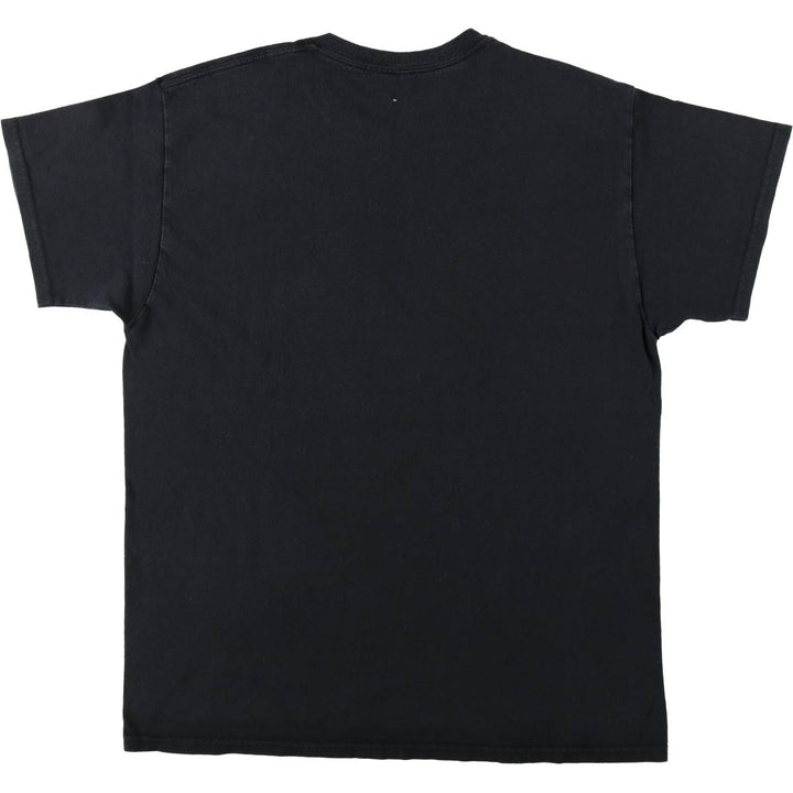 NIRVANA Nirvana Band T-shirt, Band T, Men's L size unclear black type Vintage Second Hand