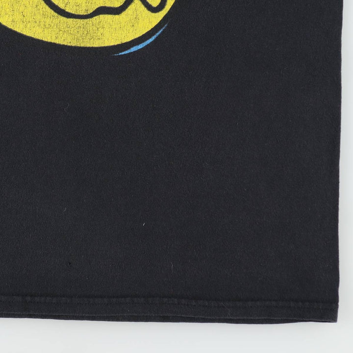NIRVANA Nirvana Band T-shirt, Band T, Men's L size unclear black type Vintage Second Hand