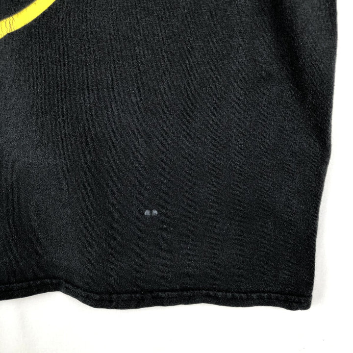 NIRVANA Nirvana Band T-shirt, Band T, Men's L size cotton black type Vintage Second Hand