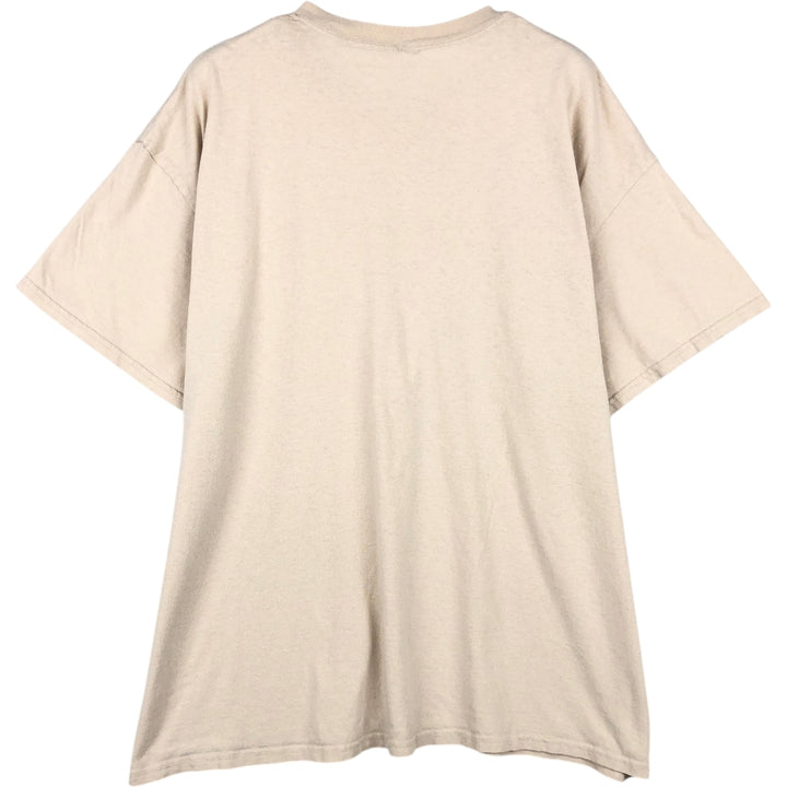 NIRVANA Nirvana Band T-shirt, Band T, Men's XL size cotton Beige type Vintage Second Hand