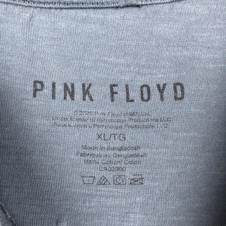 PINK FLOYD Pink Floyd Band T-shirt Band T Men's XL size cotton Blue type light blue Vintage Second Hand