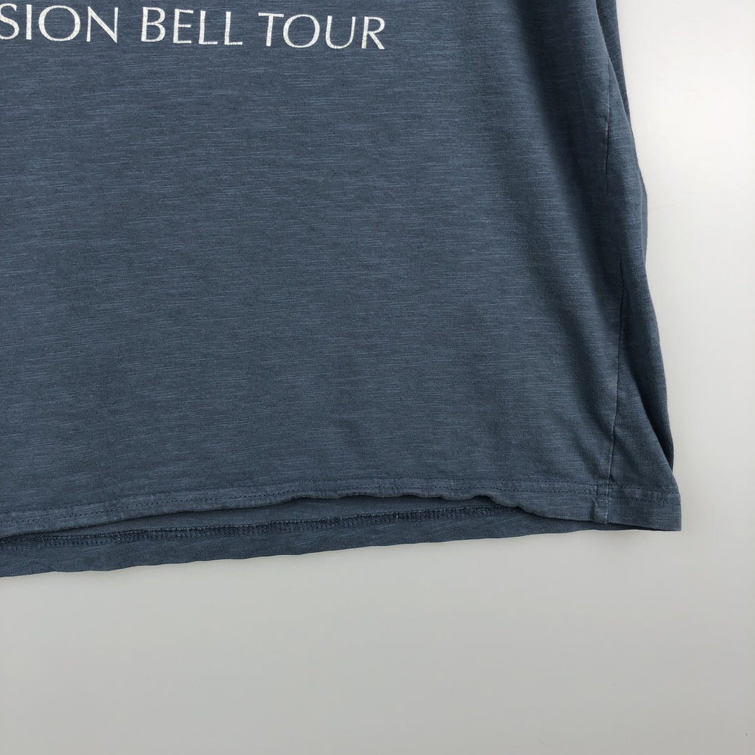 PINK FLOYD Pink Floyd Band T-shirt Band T Men's XL size cotton Blue type light blue Vintage Second Hand