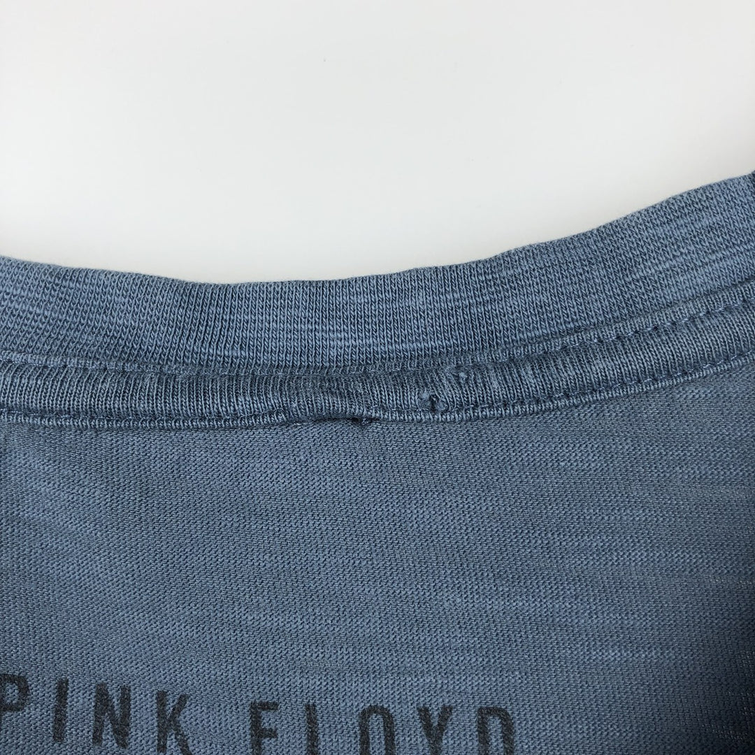 PINK FLOYD Pink Floyd Band T-shirt Band T Men's XL size cotton Blue type light blue Vintage Second Hand
