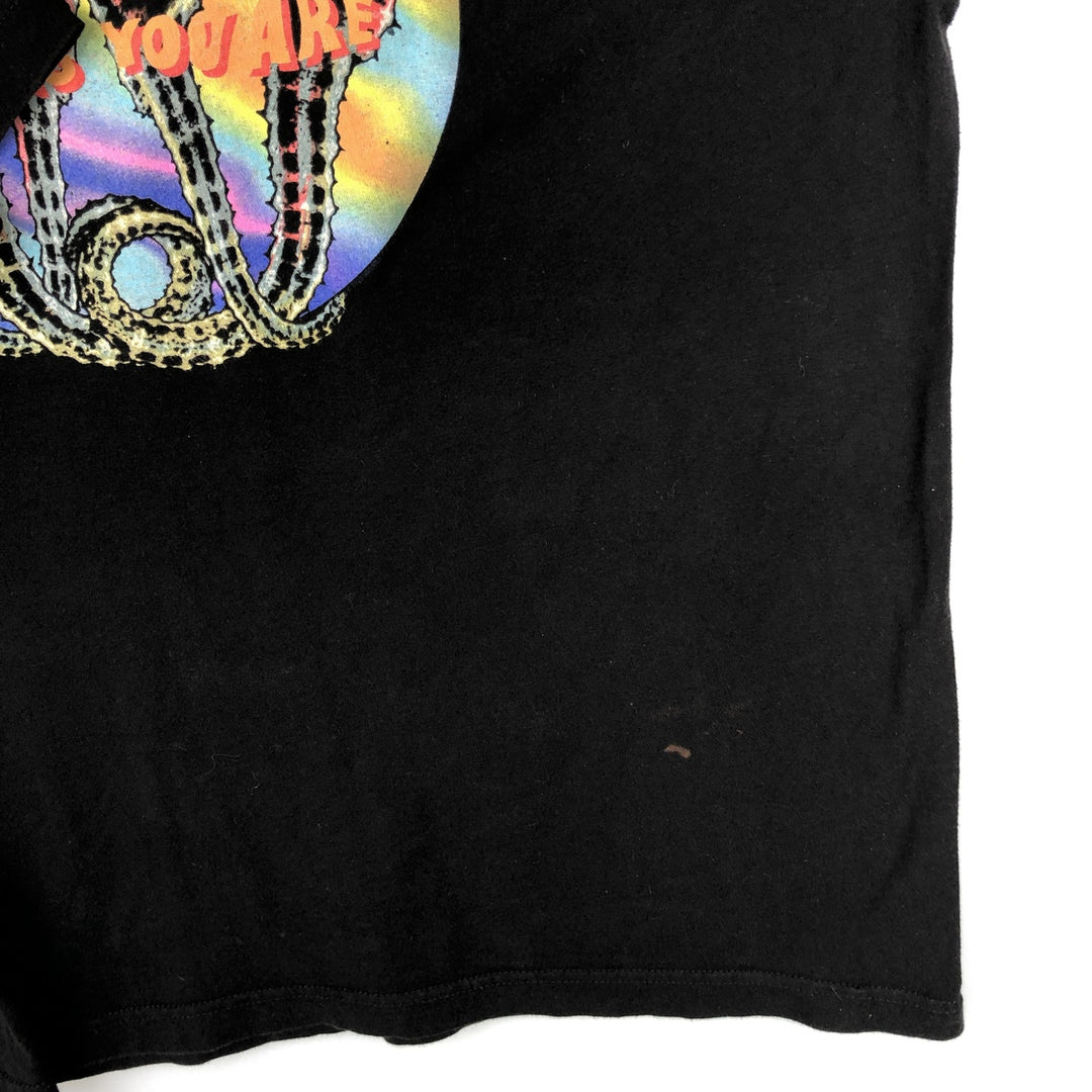 NIRVANA Nirvana Band T-shirt, Band T, Men's XXL cotton black type Vintage Second Hand