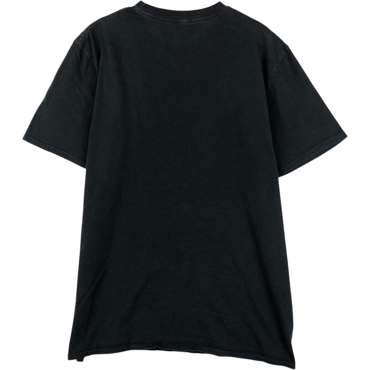 BILLIE EILISH Billie Eilish Band T-shirt Band T Men's L size cotton black type Vintage Second Hand