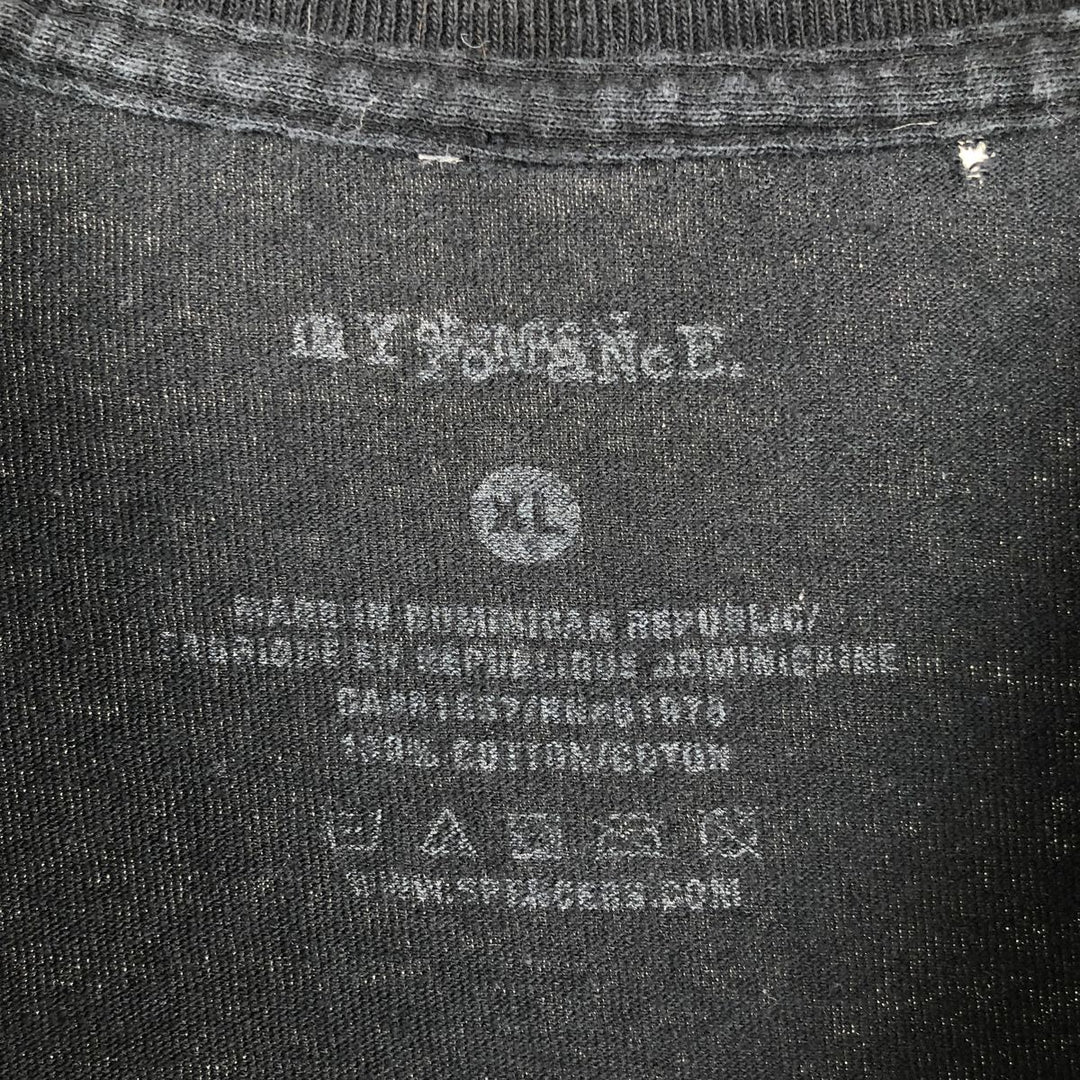 MY CHEMICAL ROMANCE My Chemical Romance Band T-shirt Band T Men's XL equivalent cotton black type Vintage Second Hand