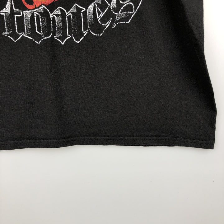 The Rolling Stones Band T-shirt, Men's XL cotton black type Vintage Second Hand