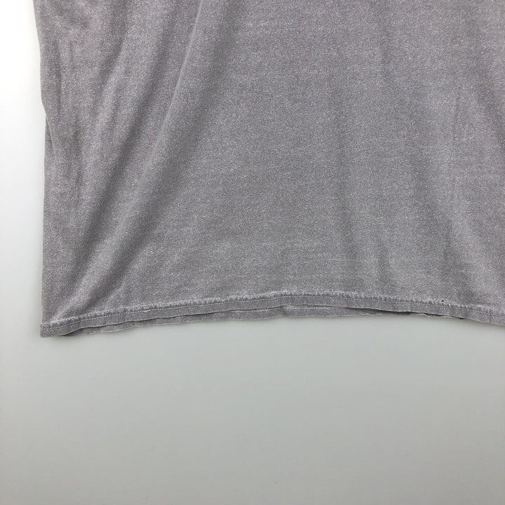 METALLICA Skull Pattern Band T-shirt, Band Tee, Men's XL size unclear gray type Vintage Second Hand