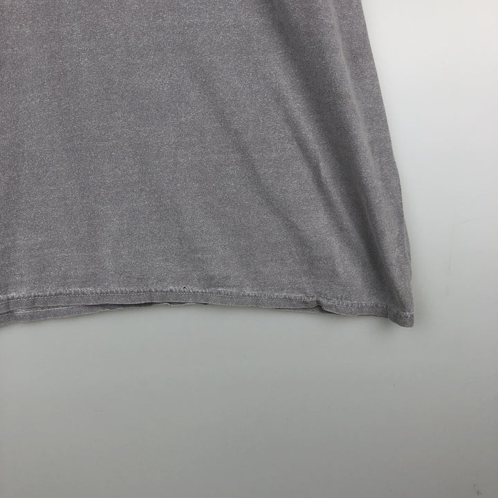 METALLICA Skull Pattern Band T-shirt, Band Tee, Men's XL size unclear gray type Vintage Second Hand